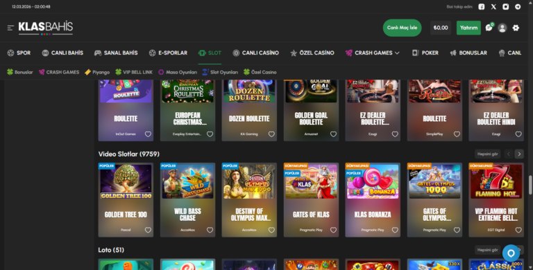 Klasbahis Papara ile Yatırım ve Bonus