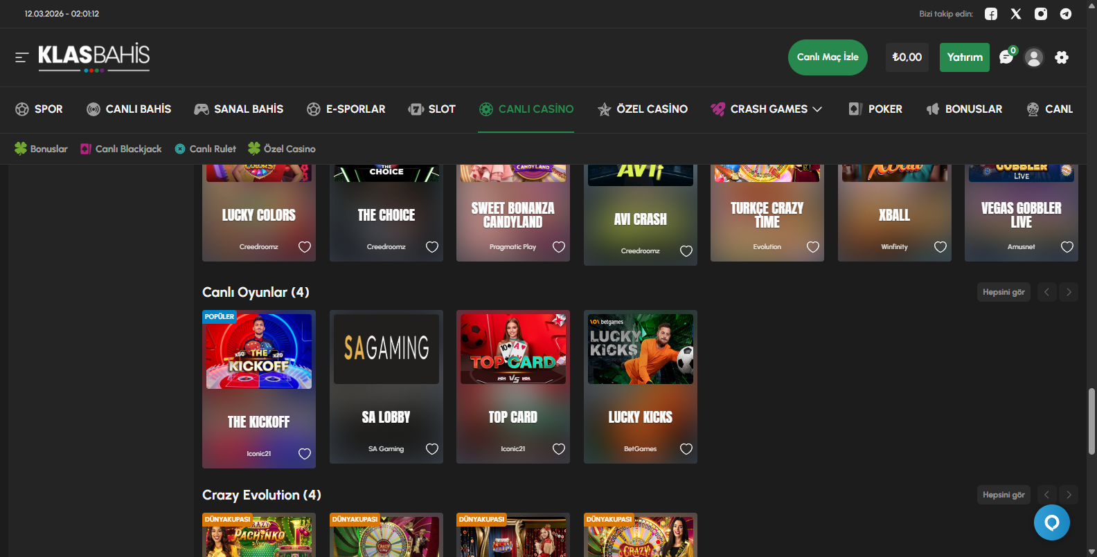 Klasbahis Sweet Bonanza