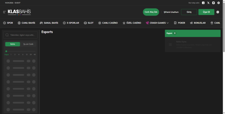 Klasbahis Para Çekme İşlemleri